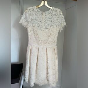 NWOT Amy Kuschel White Lace Dress